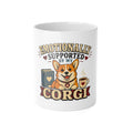 Emotionally Supported by My Corgi Mug