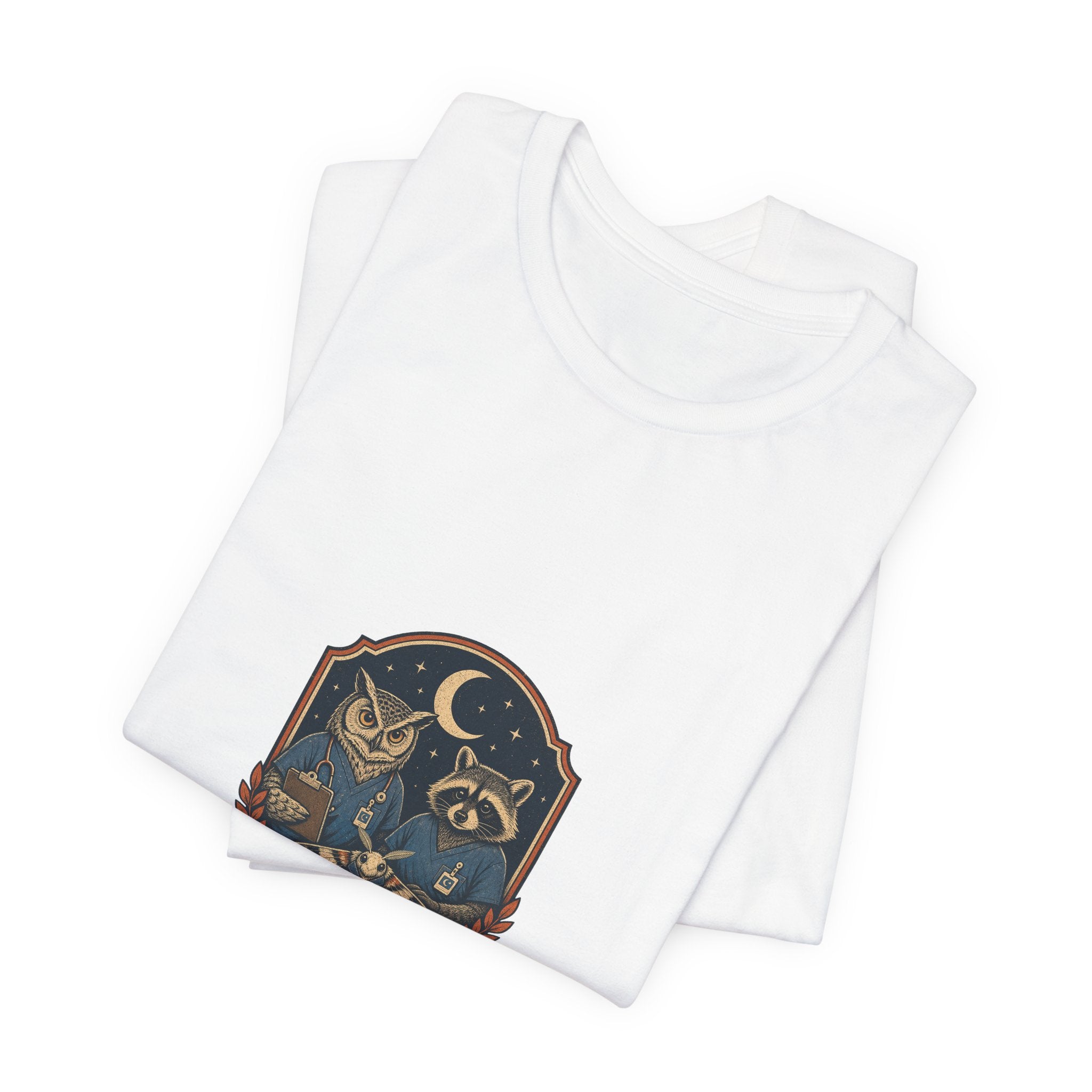 Night Shift Wildlife Club Retro Healthcare Tee