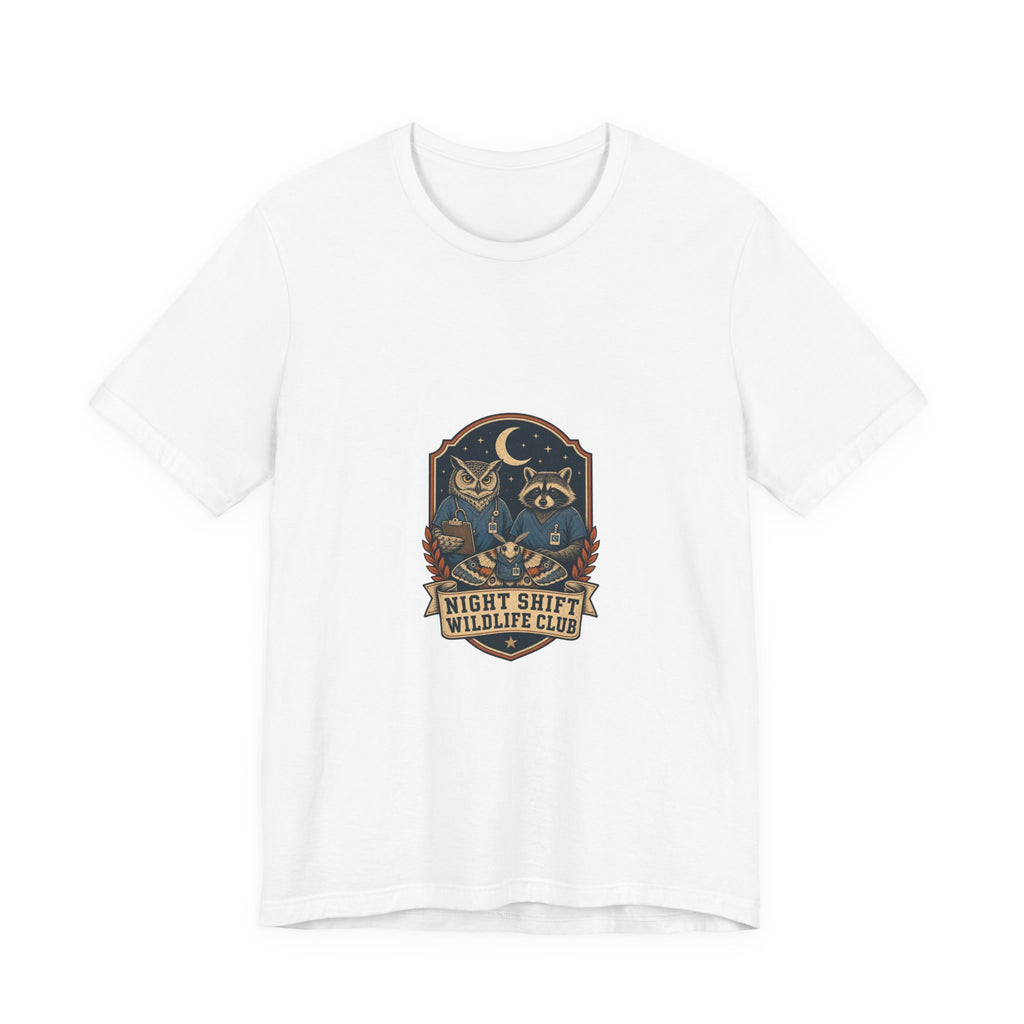 Night Shift Wildlife Club Retro Healthcare Tee
