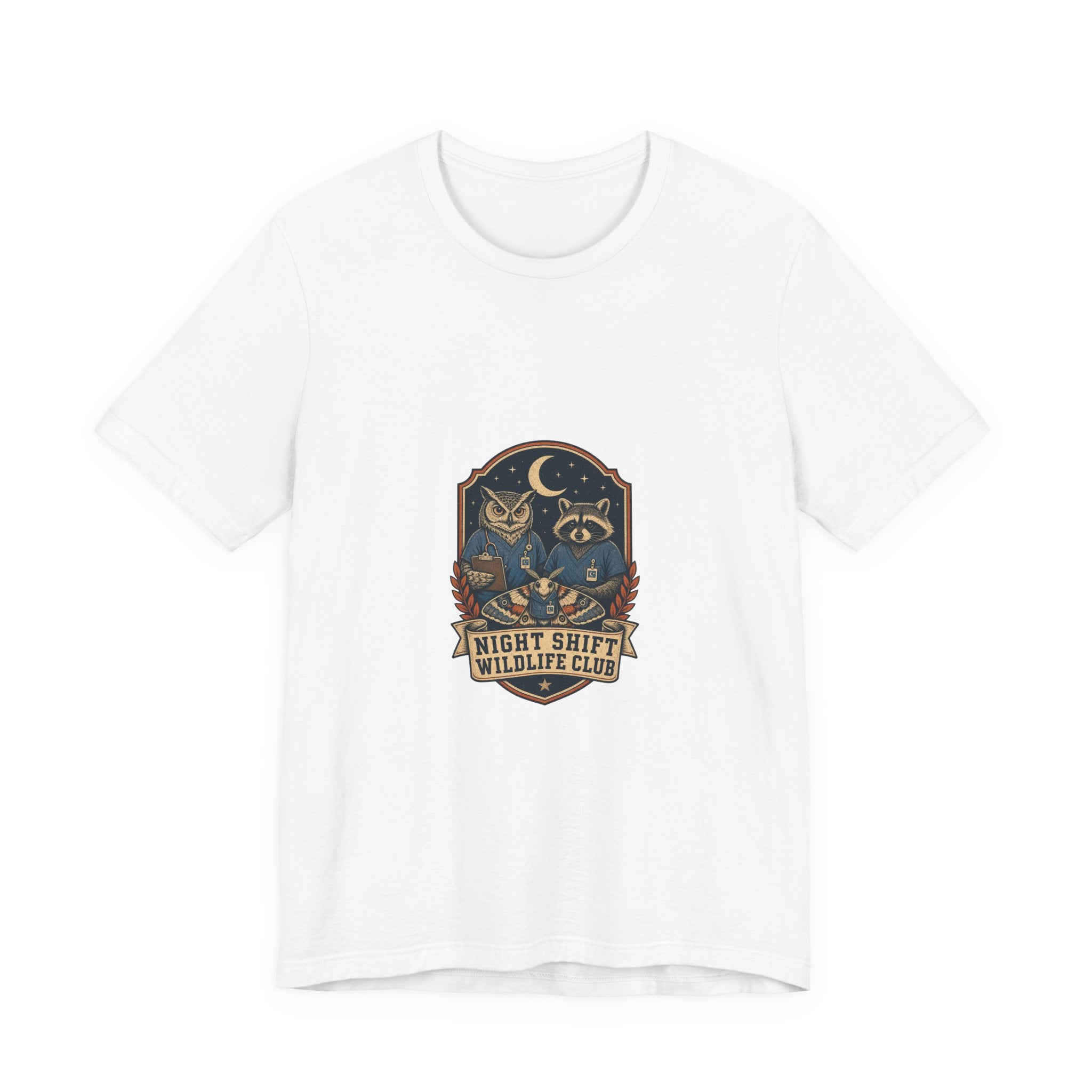 Night Shift Wildlife Club Retro Healthcare Tee