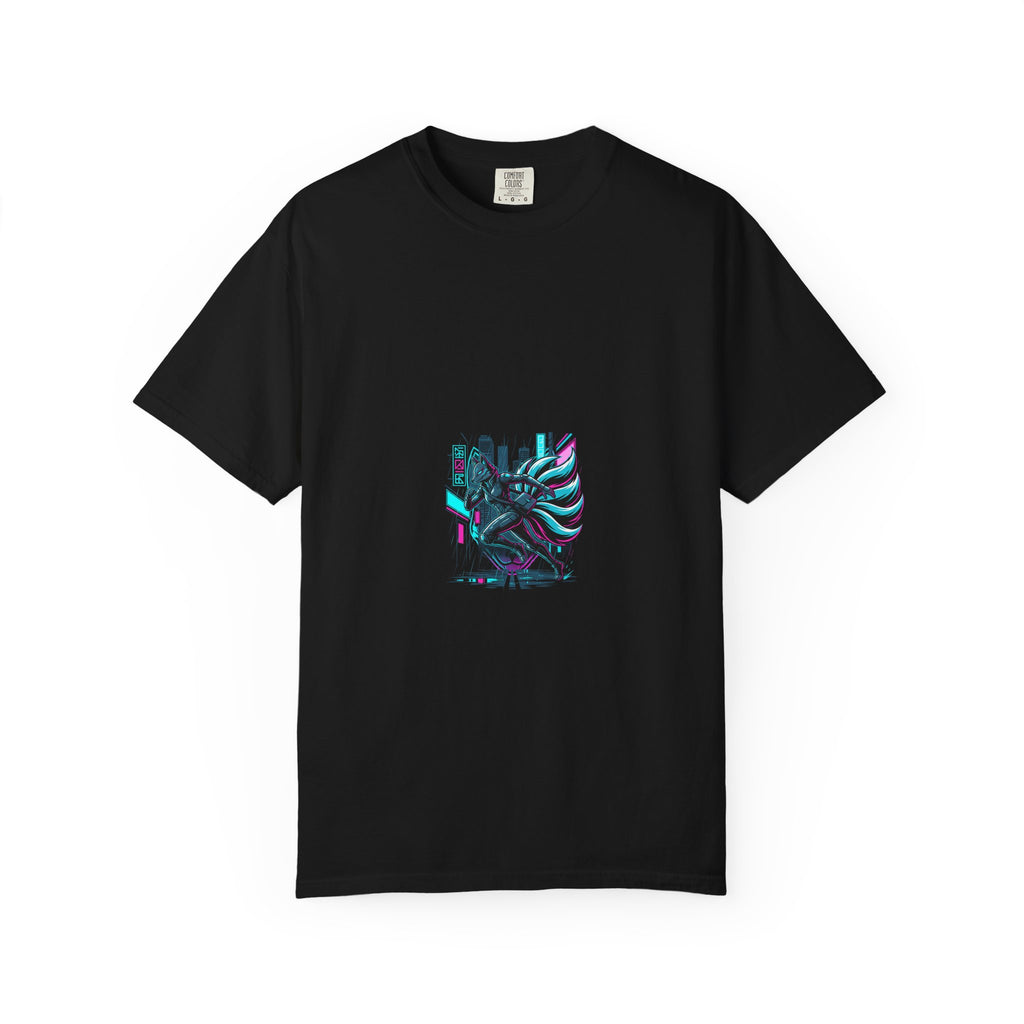 Neon Kitsune Night Shift Garment-Dyed Tee