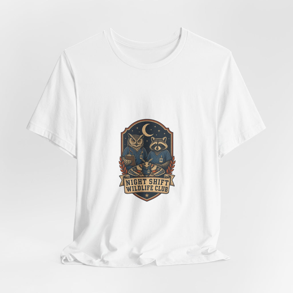 Night Shift Wildlife Club Retro Healthcare Tee